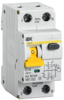 KARAT Автоматический выключатель дифференциального тока АВДТ 32 C16 30мА тип A IEK