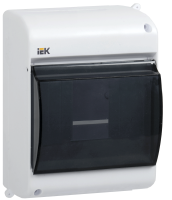 KREPTA 3 Корпус пластиковый КМПн 2/4 IP30 белый IEK