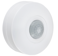Датчик движения ДД-025 1200Вт 360град 6м IP20 белый IEK