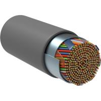 ITK Кабель связи витая пара F/UTP, кат.5E 10х2х24AWG solid, PVC, 500м, серый