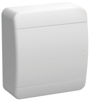 TEKFOR Корпус пластиковый ЩРН-П-8 IP41 белая дверь IEK