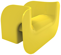 ITK Выход изогнутый оптического лотка 60мм