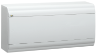 PRIME Корпус пластиковый ЩРН-П-18 модулей навесной белый/белая дверь IP41 IEK