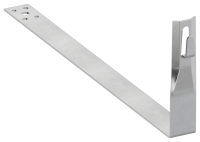 Держатель проводника круглого 6-8мм черепичная кровля L=380мм нержавеющая сталь IEK