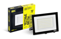 Прожектор светодиодный СДО 06-70 IP65 4000К черный IEK