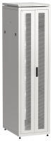 ITK LINEA N Шкаф сетевой 19" 47U 600х800мм двери передняя перфорированная задняя двустворчатая перфорированная серый