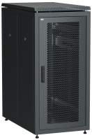 ITK LINEA N Шкаф сетевой 19" 18U 600х1000мм перфорированная передняя дверь черный