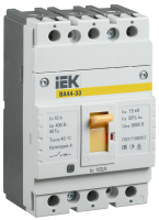 Выключатель автоматический ВА44-33 3Р 160А 15кА IEK