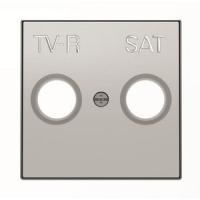 2CLA855010A1301 - Накладка для TV-R-SAT розетки, серия SKY, цвет серебристый алюминий