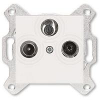 2CHH083303A6068 - Розетка TV-R-SAT, Levit, жемчуг