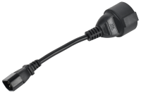 ITK Адаптер PDU сечением 3х1,5 10см с разъёмами C14 и Schuko