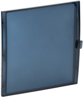 TEKFOR Дверца для корпуса пластикового КМПн-54 IP65 черная прозрачная IEK