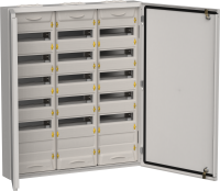 TITAN 5 Корпус металлический ЩРн-216 (3х72) 960х830х140мм IP54 серый (две двери) IEK