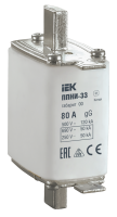 Плавкая вставка предохранителя ППНИ-33 габарит 00 80А IEK