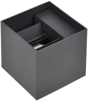 Светильник уличный светодиодный 5111 настенный 6Вт 4000К IP65 серый IEK