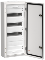 TITAN 5 Корпус металлический ЩРн-48 (1х48) 710х310х140мм IP54 белый (одна дверь) IEK