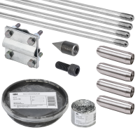 Комплект заземления 6/16 нержавеющая сталь IEK