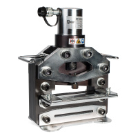 Пресс гидравлический для резки шин ШР-150 серия NEO (шинорез) гильотинный с прямым лезвием (КВТ)