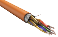ITK Кабель интерфейсный огнестойкий RS-485 2х2х1,13 нг(А)-FRHF оранжевый (200м)