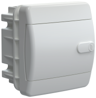UNION Compact Корпус пластиковый ЩРВ-П-4 IP41 белая дверь IEK