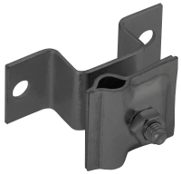 Держатель-зажим соединительный проводника круглого 6-10мм опорный L=30-40мм оцинкованная сталь TD IEK