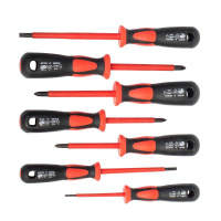 Набор диэлектрических отверток НИО-5507 серия ПРОФИ для работ под напряжением до 1000 В, стандарт VDE (КВТ)