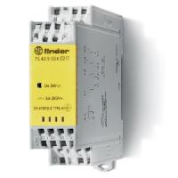 7S.63.9.012.0211 | 7S6390120211 - Ч1 Модульное электромеханическое реле безопасности (реле с принудительным управлением контактами) SIL3 Finder