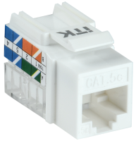 ITK Модуль Keystone Jack кат.5E UTP 110 IDC 90град