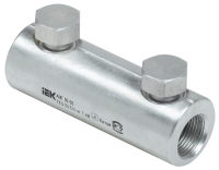 Алюминиевая механическая гильза со срывными болтами АМГ 50-95 до 1кВ IEK