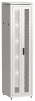 ITK LINEA N Шкаф сетевой 19" 47U 600х600мм двери передняя перфорированная задняя двустворчатая перфорированная серый