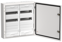 TITAN 5 Корпус металлический ЩРн-72 (2х36) 585х570х140мм IP54 белый (одна дверь) IEK