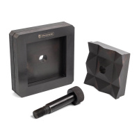 Матрица для пробивки отверстий МПО-125х125 серия ПРОФИ квадратной формы в стальных листах (КВТ)