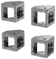 FORMAT Угол цоколя 100мм (4шт/компл) IEK