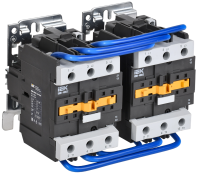 Контактор КМИ-48032 реверс 80А 230В/АС3 2NO;2NC IEK