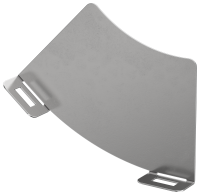 Перегородка разделительная 80мм поворота вертикального внутреннего 45град IEK