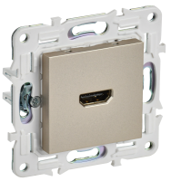 SKANDY Розетка HDMI SK-H01Sh шампань IEK