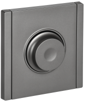 FORTE&PIANO Светорегулятор поворотно-нажимной 600Вт FP554 сталь IEK