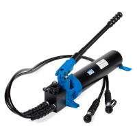 Помпа гидравлическая ручная ПМР-7020-К2 серия ПРОФИ двухстороннего действия с объемом маслобака 2,0 л (КВТ)