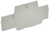 Заглушка для колодки клеммной CP-ML двухуровневая 4мм2 серая IEK