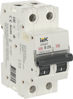 ARMAT Автоматический выключатель M10N 2P B 20А IEK