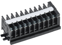 Блок зажимов наборный БЗН TK-010 1,5мм2 10А на DIN-рейку 10 пар IEK