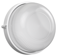 Светильник НПП1301 круг 60Вт IP54 белый IEK