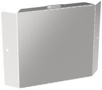 ESCA 3 Крышка поворота вертикального внешнего 90град 100х200-0,6 IEK