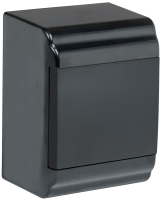 PRIME Корпус пластиковый ЩРН-П-4 модуля навесной черный IP41 IEK
