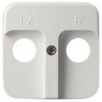 143.12 - Накладка TV/FM розетки, Jussi, белый