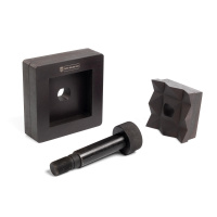 Матрица для пробивки отверстий МПО-80х80 серия ПРОФИ квадратной формы в стальных листах (КВТ)