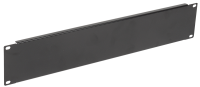 ITK Фальш-панель 2U черная