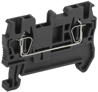 Клемма пружинная КПИ 2в-1,5 17,5А черная IEK