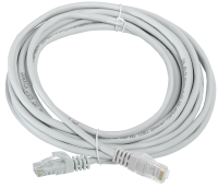 Шнур коммутационный (патч-корд) кат.5E UTP 10м серый GENERICA