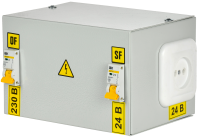 Ящик с понижающим трансформатором ЯТП-0,25 230/24-2 36 УХЛ4 IP30 IEK